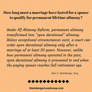 permanent alimony