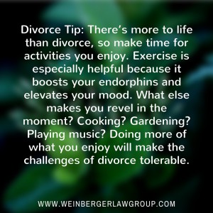 stress of divorce