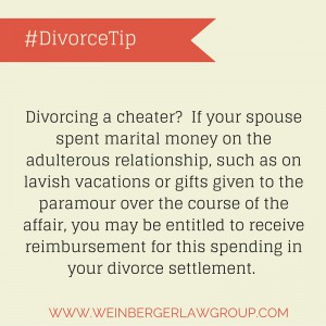 divorcing a cheater