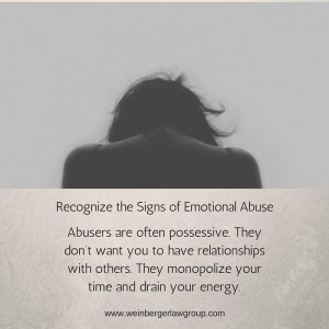 signs of emotional abuse