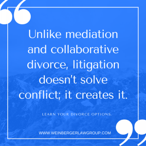mediation vs litigation
