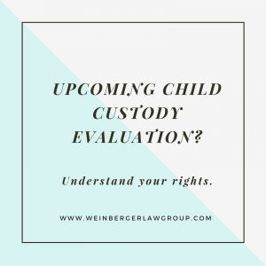 child custody evaluation