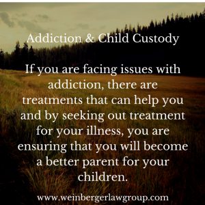 addiction & child custody