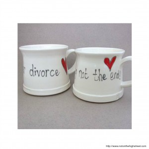 divorce mugs