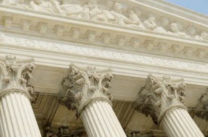 US supreme court portico