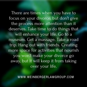 divorce self-care