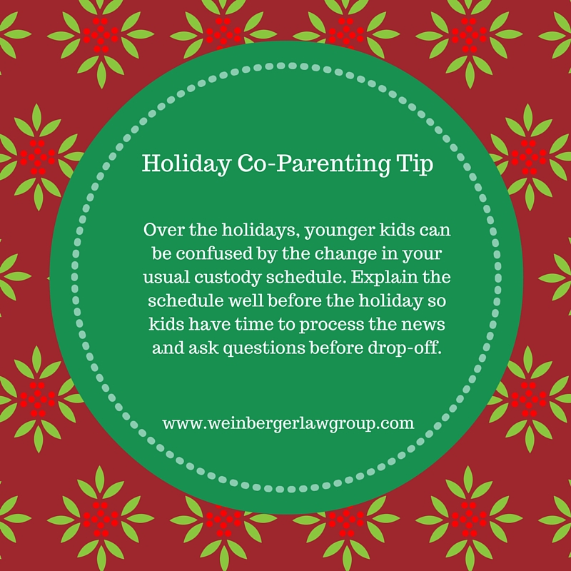 holiday coparenting