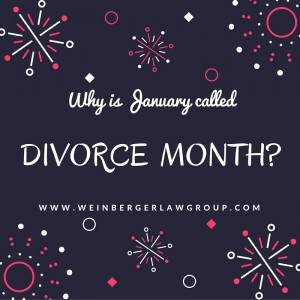 Why is January called Divorce Month