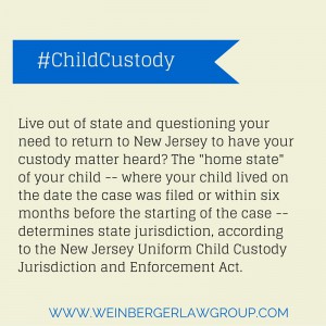 out of state child custody