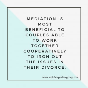 should you mediate your divorce?