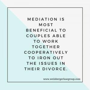 should you mediate your divorce?
