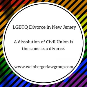 dissolving a Civil Union in NJ