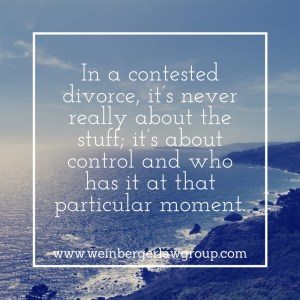 contested divorce