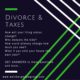 divorce-taxes