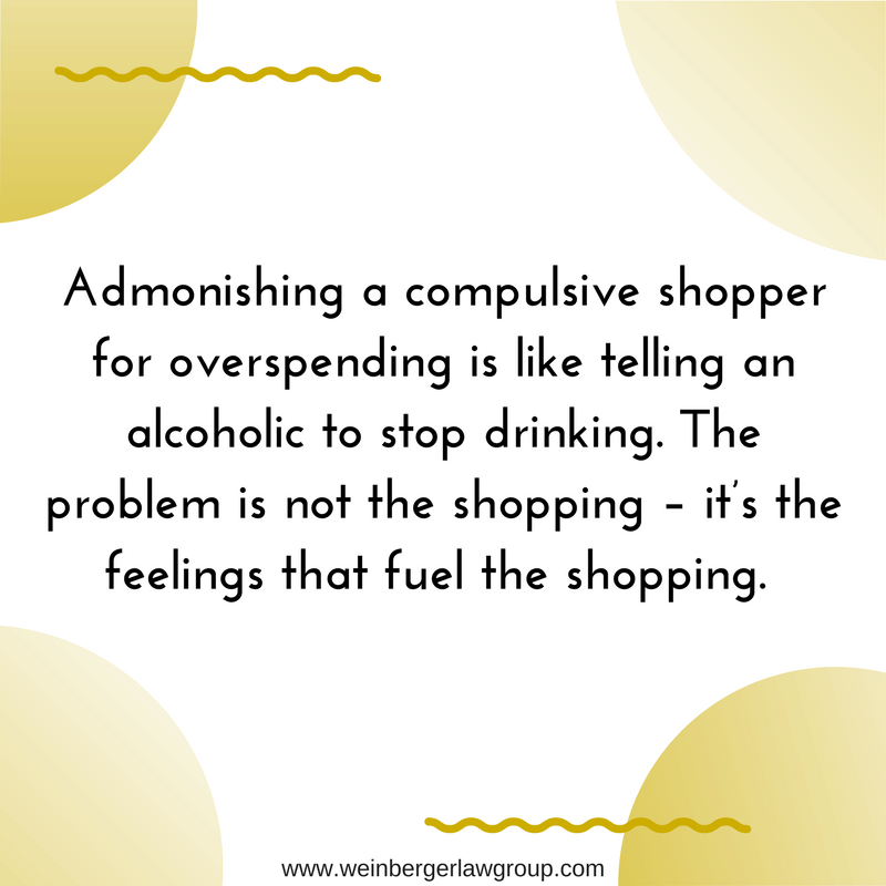 compulsive shopping