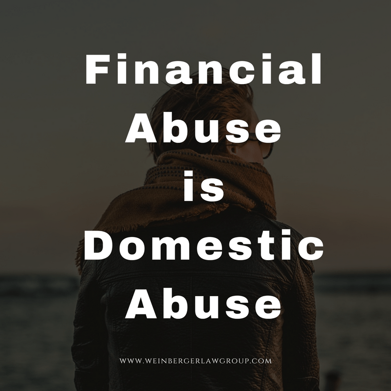 financial abuse is domestic abuse