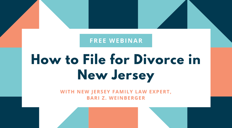 how to file for divorce in new jersey