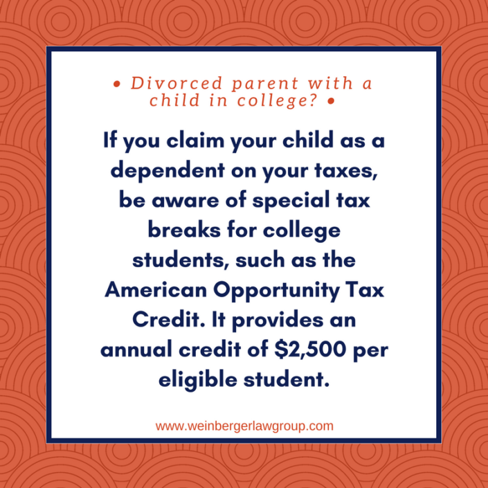 4 Tax Breaks For Divorced Parents With Kids In College Latest Divorce