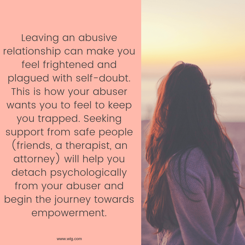 divorcing an abuser