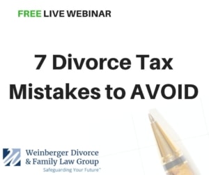 Divorce Tax Mistakes Webinar