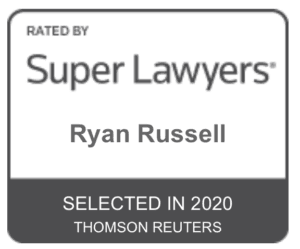 Ryan Russell Super Lawyers 2020