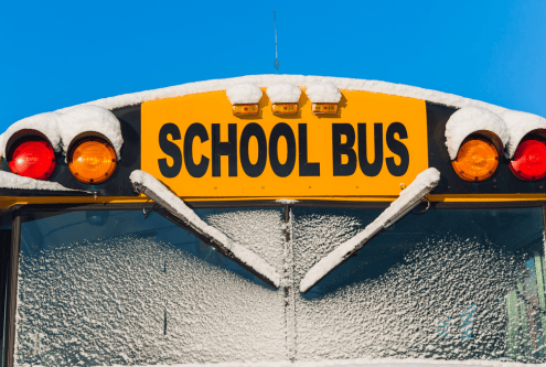 snow day co-parenting